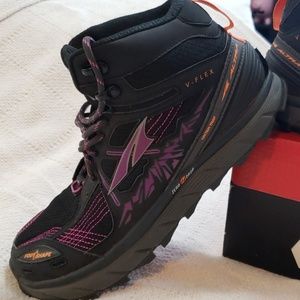 Altra Lightweight Hiking Boots with box.